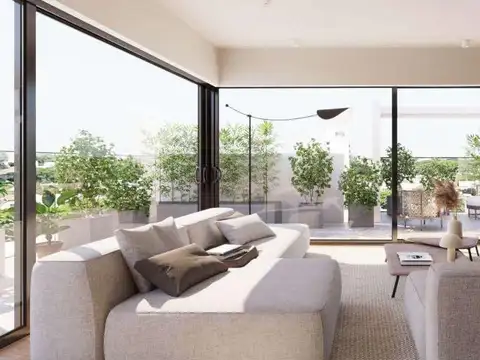 Venta Monoambiente 21.5 m2 en construcción en Las Cañitas