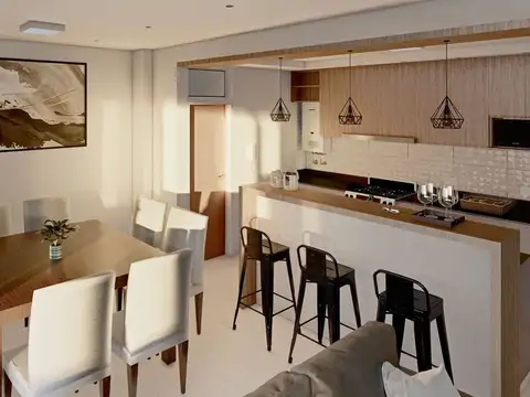 Departamento 4 ambientes con 1 baño