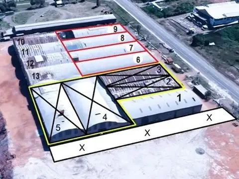 Alquiler galpón 1.600m2parque industrial adaptable