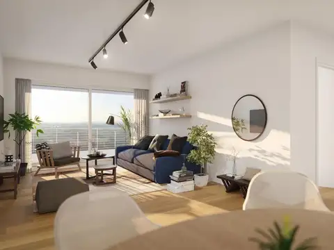 Departamento 3 ambientes con 2 baños