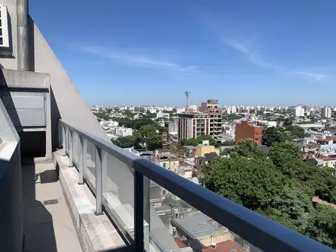 Venta Monoambiente Parque Chas. Amoblado. Balcón, Parrilla, Luminoso.