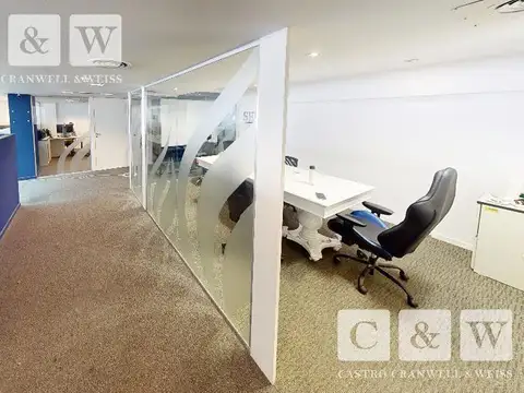 Oficina Monoambiente con 3 baños