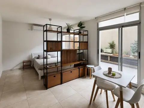 Departamento Monoambiente con 1 baño
