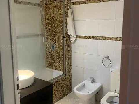 Departamento 2 ambientes con 2 baños