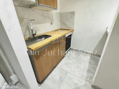Departamento 2 ambientes con 1 baño