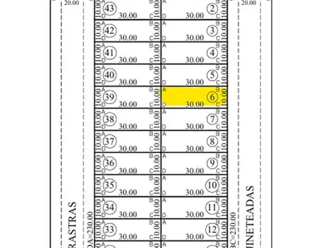 Terreno en Venta de 300,0 m2