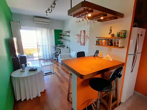 Departamento 2 ambientes con 1 baño