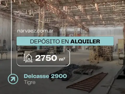Nave Industrial en Alquiler en Tigre
