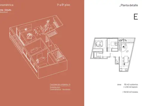 Departamento en Venta de 3 ambientes