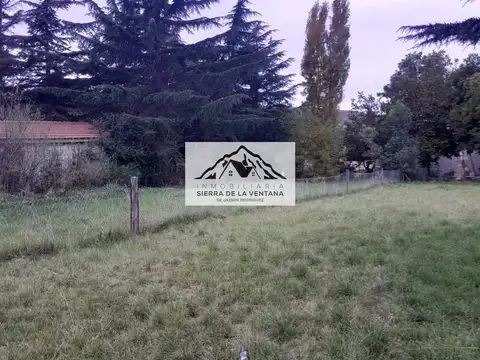LOTE  EN SIERRA  DE LA VENTANA  coronel pringles 300