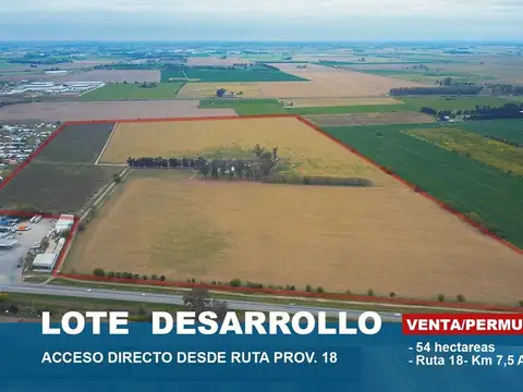 Venta/Permuta Lote apto Desarrollo