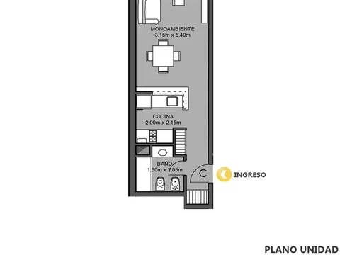 Departamento - Lourdes