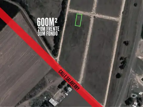 Terreno en venta - 600mts2 - Salto