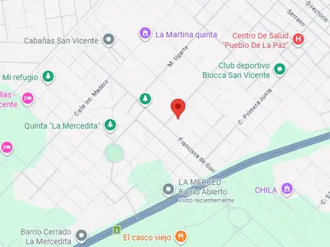 VENTA LOTE SAN VICENTE LA MERCED 595M2