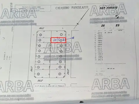 Terreno en Venta en San Vicente, USD 22.000