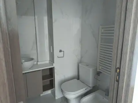 Departamento Monoambiente con 2 baños