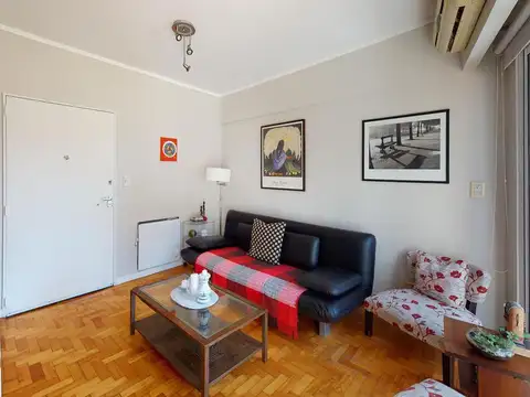 Departamento 2 ambientes con 1 baño