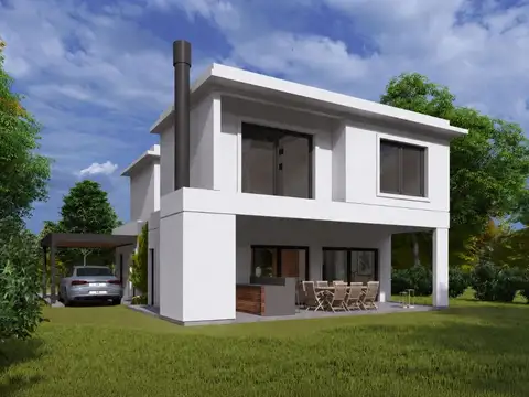 Casa 4 ambientes con 2 baños