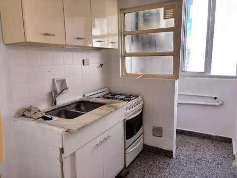 Departamento 2 ambientes con 1 baño