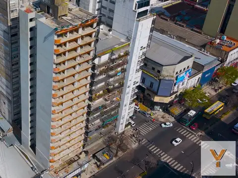 Departamento construcción-venta - 1 dormitorio- 45mts2 - Microcentro, La Plata-pozo-emprendimiento