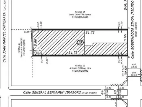 Iriondo 2760 , Piso 0