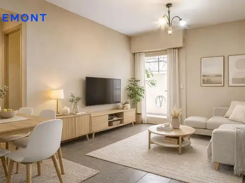 Departamento 2 Ambientes con Patio en Venta, en Parque Chacabuco.