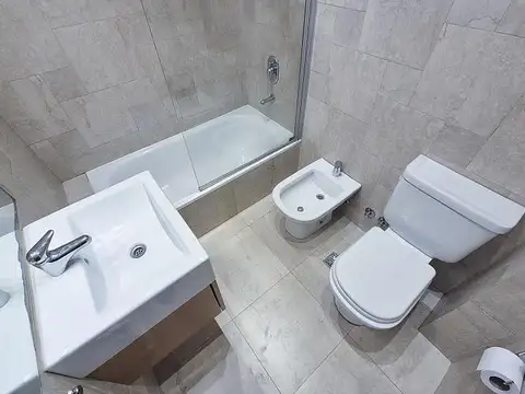 Departamento 2 ambientes con 1 baño