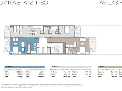 Departamento en Venta de 2 ambientes
