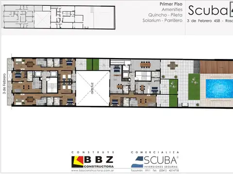Departamento en Venta de 3 ambientes