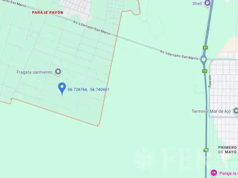 Terreno en Venta en Mar de Ajo, USD 15.000