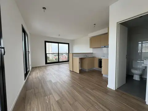 Departamento 2 ambientes con 2 baños