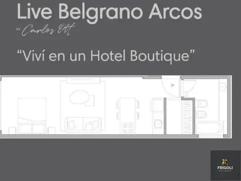 Departamento en Venta de Monoambiente