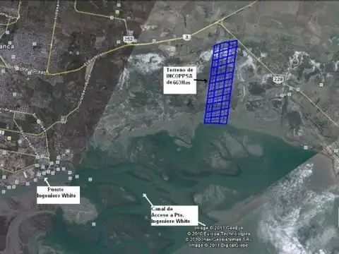 550 HECTAREAS PARA PUERTO MULTIPROPÓSITO