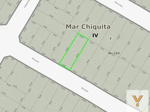 Terreno en venta - 300Mts2 - Santa Clara del Mar