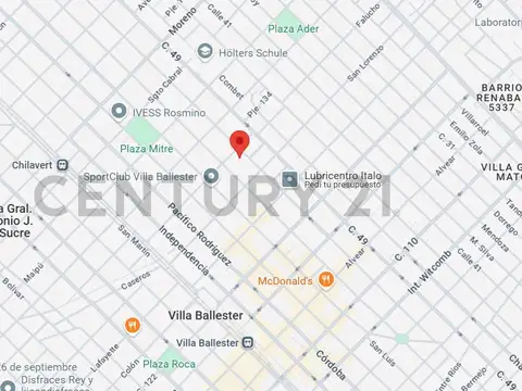 TERRENO DE 750 M2 EN BALLESTER CALLE REPUBLICA