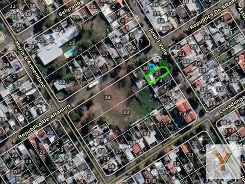 Terreno VENTA - 10x27mts - 272mts2 totales - Berazategui