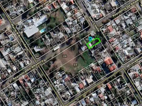 Terreno VENTA - 10x27mts - 272mts2 totales - Berazategui