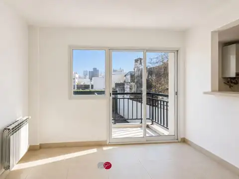 Departamento 2 ambientes con 2 baños