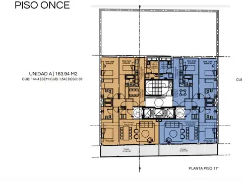 Departamento sempiso P 11, 3 suite 2 coch amenties