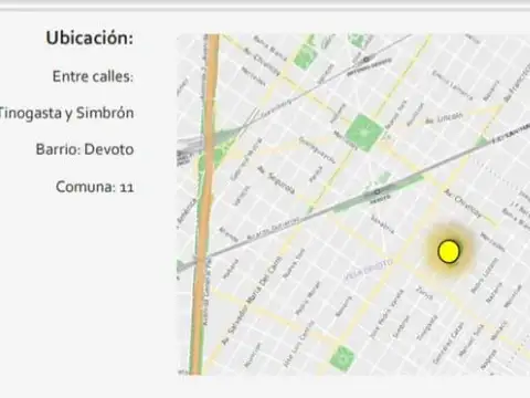 Terreno en Venta de 819,0 m2