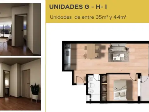 Departamento en el emprendimiento Proyecto San Juan 600