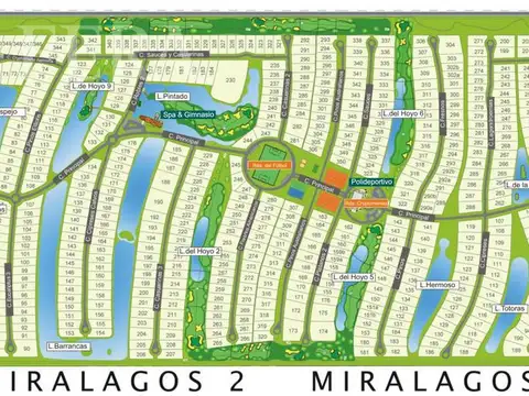 Venta de lote perimetral de 911,81 m2 en Club Miralagos 2