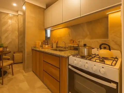 Departamento 4 ambientes con 1 baño