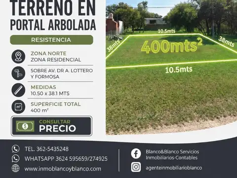 Terreno en Venta en Resistencia, San Fernando