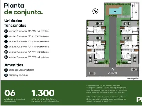 Depto Tipo Casa 4 ambientes con 2 baños