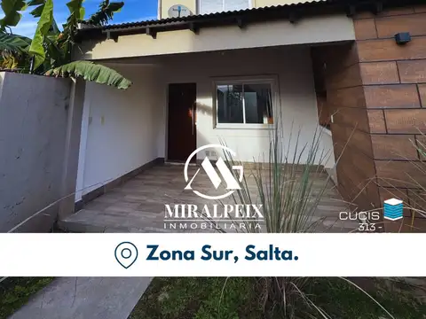 Vendo duplex en condominio "Estacion Alvarado"