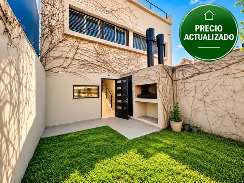 Moderno diseño / Excelente Duplex 4 amb, jardin , parrilla