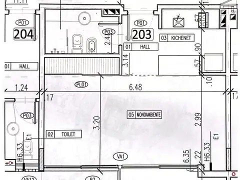 Departamento en Venta de Monoambiente