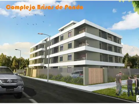 Venta apartamento 2 dormitorios; piscina en Pando