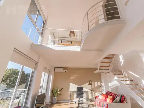 Loft en venta en Belgrano cochera fija Amenities en terraza